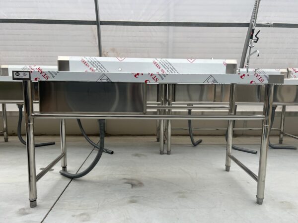 59'' CHEF One Tub Sink with Centre Drain & Left Drainboard CH-2021 - Image 6