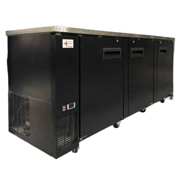 91'' CHEF Draft Beer Cooler Triple Door Two Tap Towers UDD-4 - Image 4