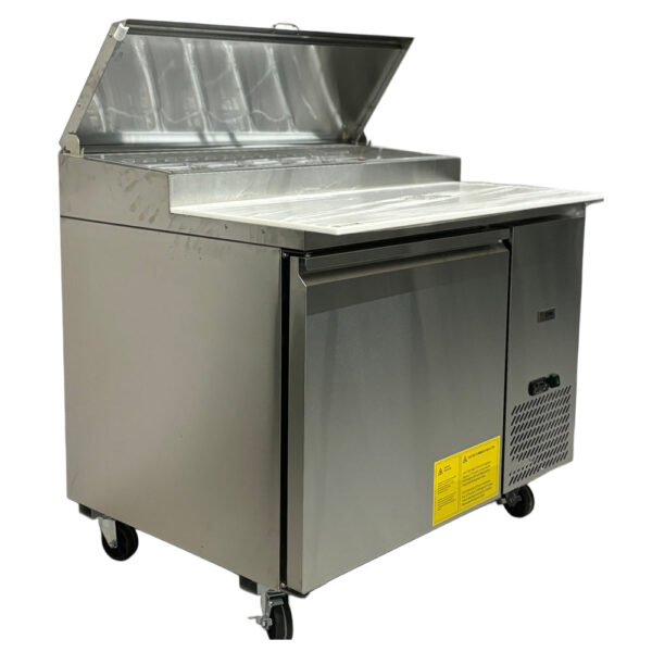 44'' CHEF Single Door Pizza Prep Table TPP-47 - Image 5