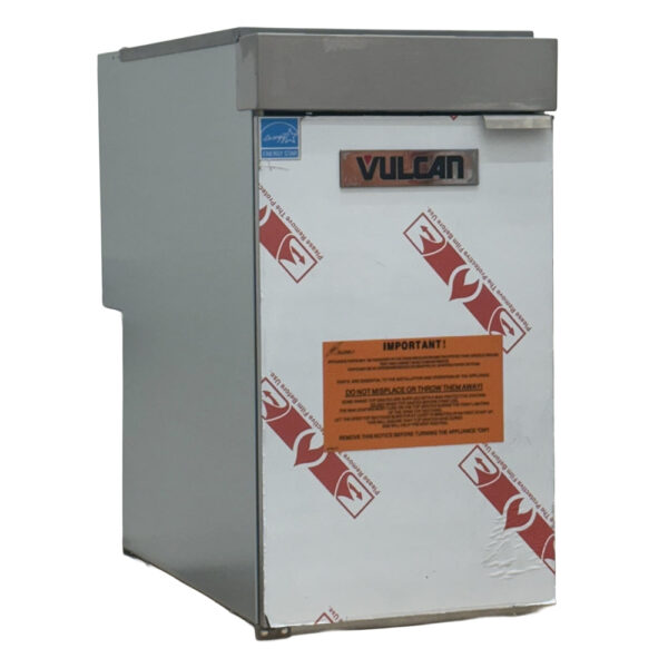 Vulcan Natural Gas 35-40 lb. Floor Fryer with Millivolt Controls 1VEG35M - Image 3