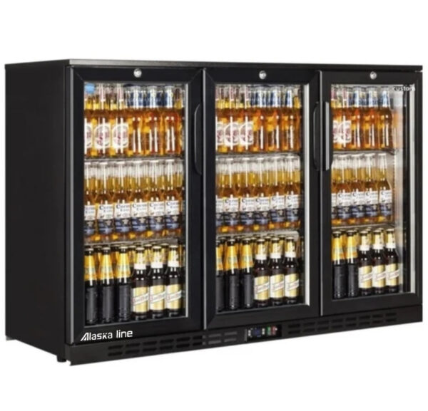 54'' Alaska-Line Swing Three Door Back Bar Cooler BB-330TS