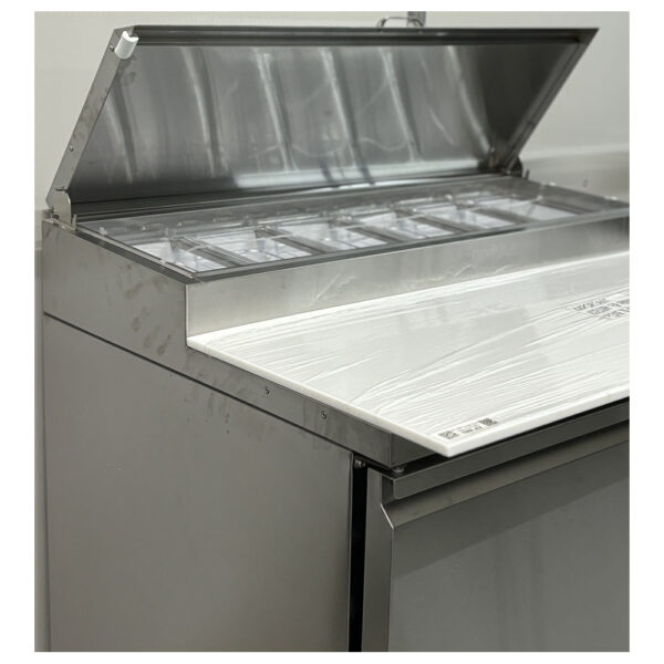 44'' CHEF Single Door Pizza Prep Table TPP-47 - Image 4