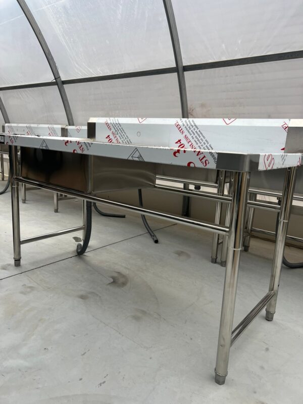59'' CHEF One Tub Sink with Centre Drain & Left Drainboard CH-2021 - Image 4