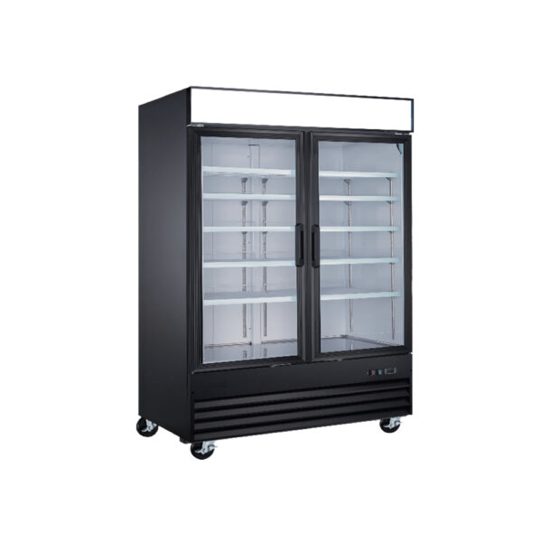 48'' EFI Double Glass Door Display Cooler 25 Cu.Ft C2-49GDVCX