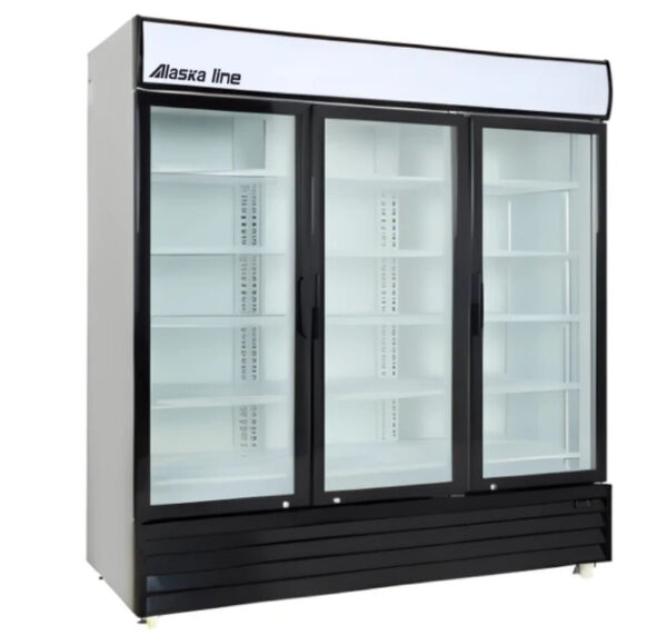 Alaska-Line 78'' Three Glass Door Cooler NAR-T72H-A