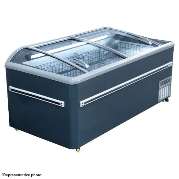 99'' CHEF Combined Island Freezer With Sliding Glass Top CQS-25L - Image 2