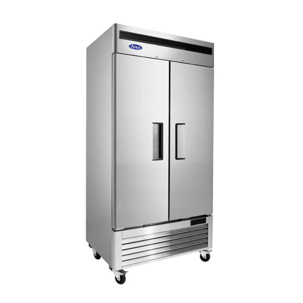 40" Atosa Double Solid Door Stainless Steel Freezer - MBF8502GR