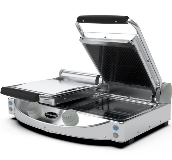 Eurodib 24â€³ Double Contact Panini Grill With Smooth Plates SAP020P