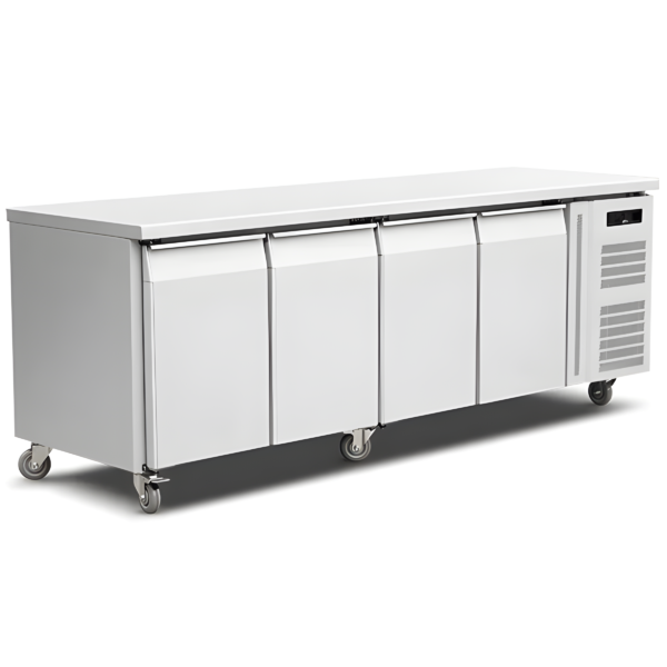 88'' CHEF 4 Solid Door Undercounter Freezer GN-4100BT