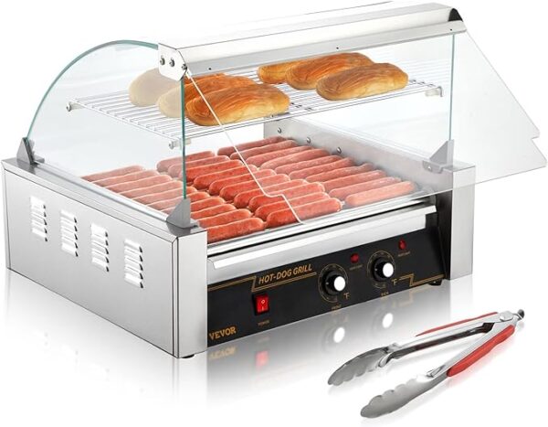 Hot Dog Roller, 11 Rollers 30 Hot Dogs Capacity