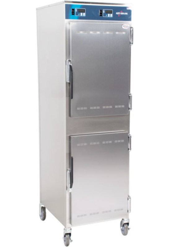 Alto-Shaam Mobile 8 Pan Dutch Door Holding Cabinet 1000-UP